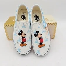 Vans — Vans X Disney 50TH Anniversary Mickey Mouse Walt Disney World Slip-On M 6 W — Sneaker — resale