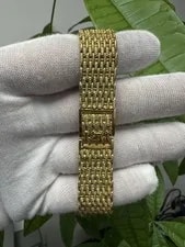 Audemars Piguet 18K Yellow Gold Diamond Dial Cobra Bracelet 4