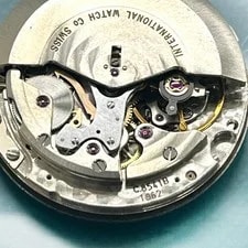 IWC Old Inter Green Marble R815A Stainless Steel 35mm Green Dial #TSW085 3