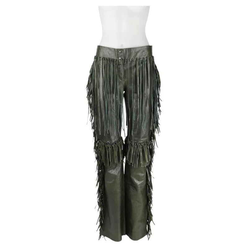 Alexander McQueen — Alexander McQueen Fringe Pants — Clothing — resale