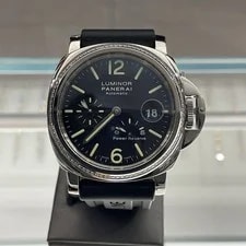 Panerai Luminor Power Reserve 44mm Black Dial Diamond Bezel Ref: PAM00090 3