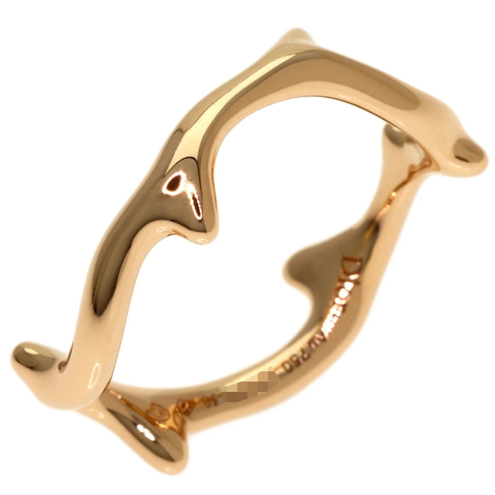 Christian Dior 18K Gold Band 2
