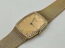Patek Philippe 3870 18K Yellow Gold Diamond 1982 Box Extract Paper 2