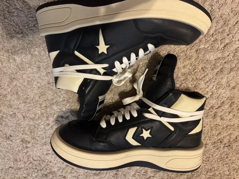 Converse — Turbowpn Rick Owens Converse — Sneaker — resale