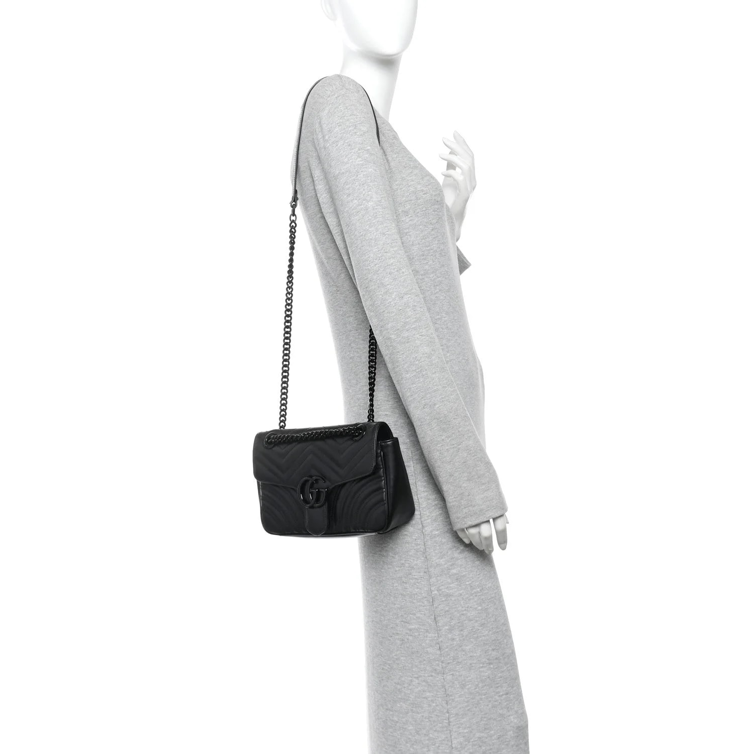 Matelasse Monochrome Small GG Marmont 2