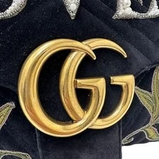 Gucci GG Marmont 443496 Chain Flower 675 4