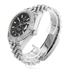 Rolex Sky-dweller 326934 Black 3 Row Oyster Bracelet Random Number Second Ha... 2