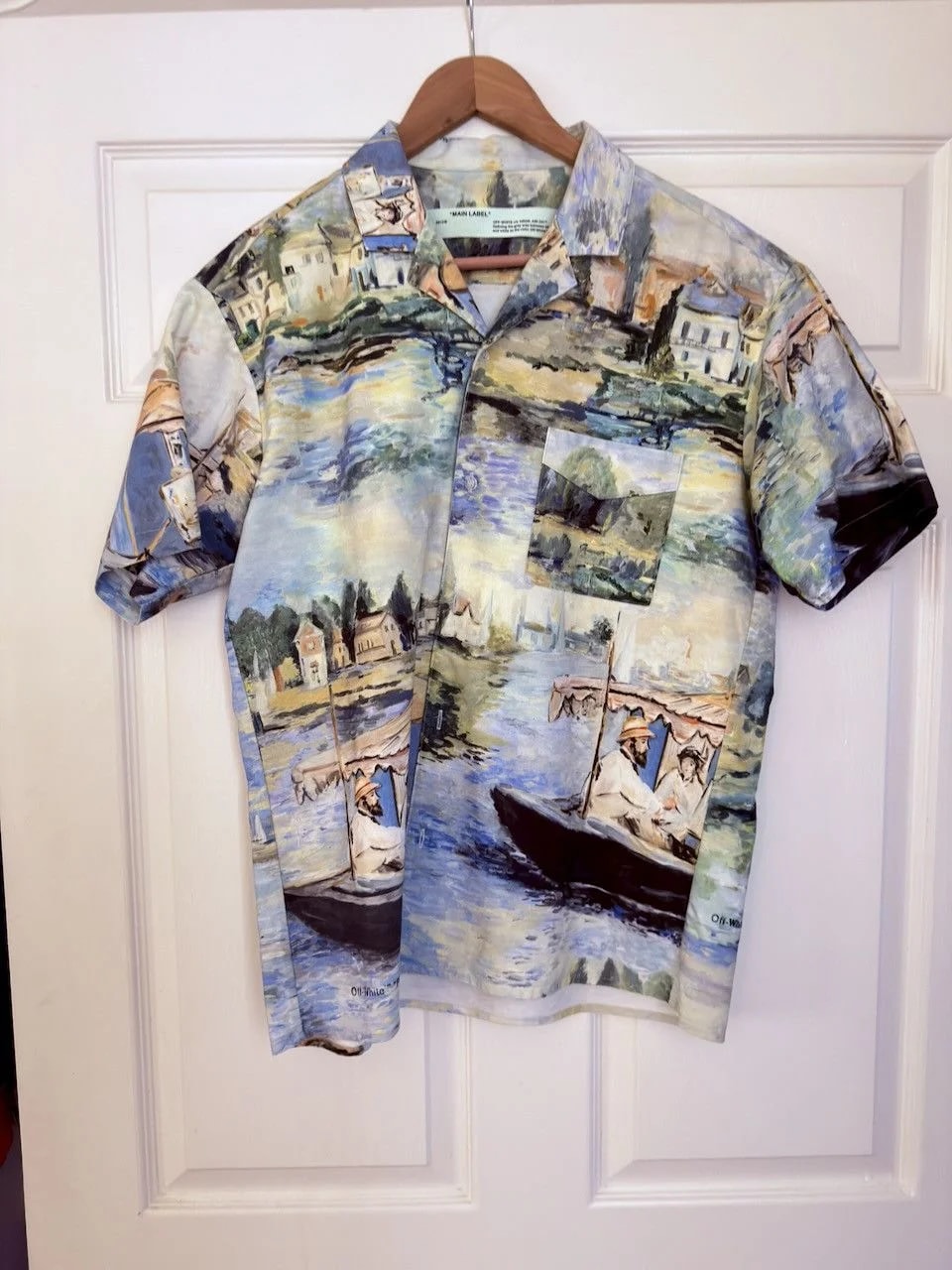 Off-White — Off-white Shirt Manet Boat Shirt — streetwear — resale