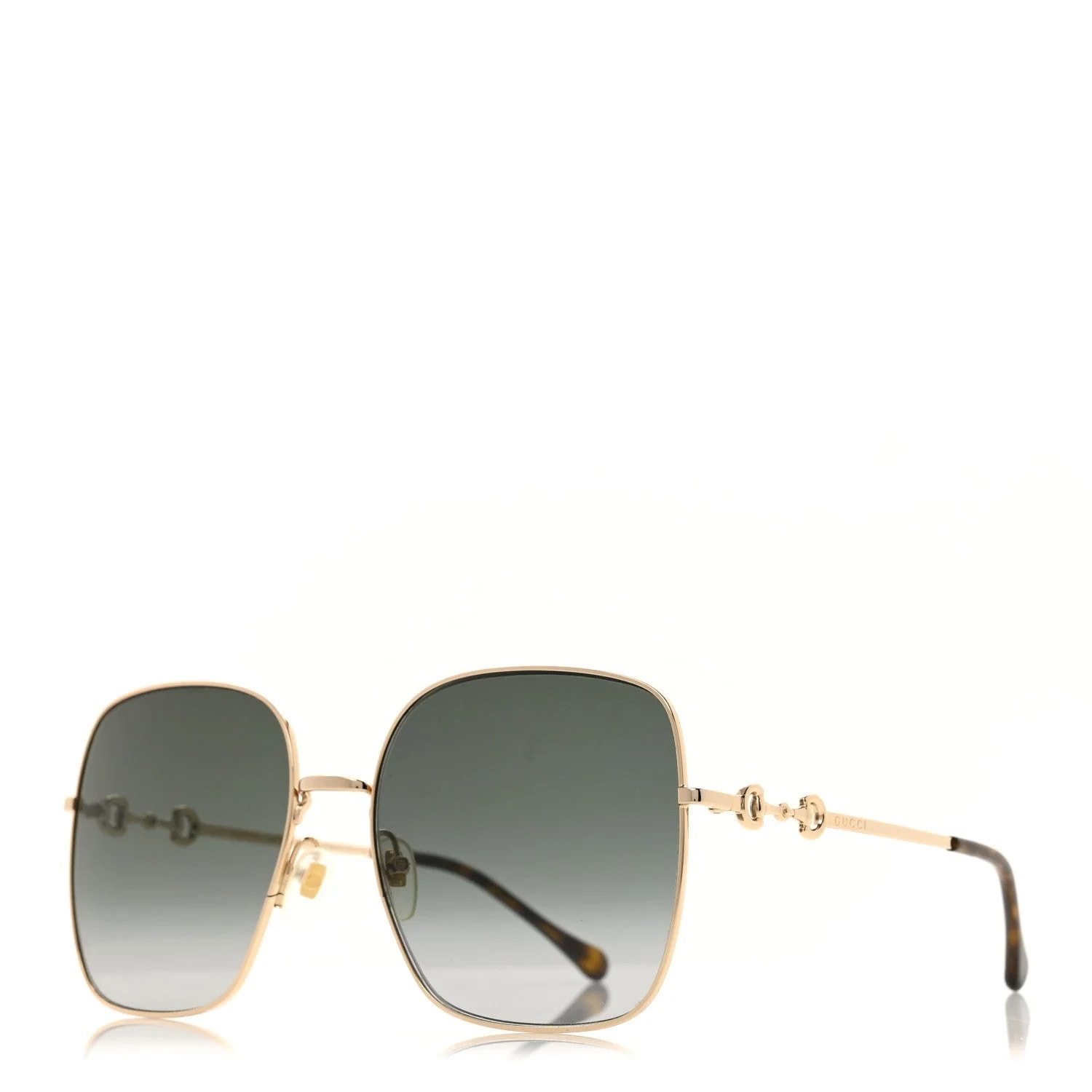 Gucci — Metal Horsebit Square Sunglasses GG0879S — Accessory — resale