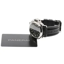 Panerai — Officine Panerai Luminor Base Logo Acciaio PAM01000 44mm SS Black #C11904 — Watch — resale
