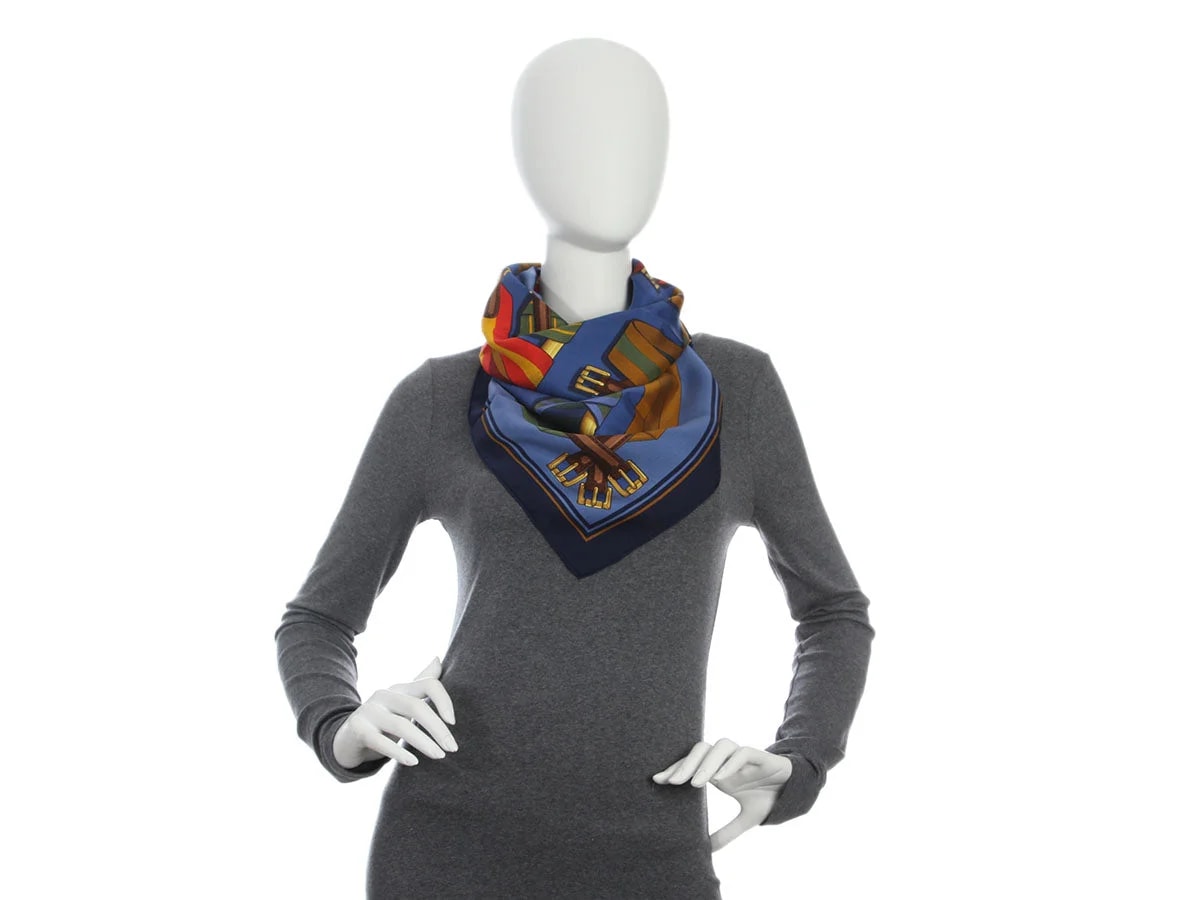 Hermès les Sangles Scarf 90cm 4
