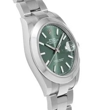Rolex Datejust 41 126300 41mm Stainless Steel Green #WW1093 3