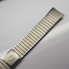 Omega Stainless Steel Extension Band 18mm 4