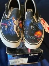 Vans — Vans X Star Wars Classic Slip on A New Hope Size 9.5 VN0XG8DJK — Sneaker — resale