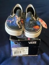 Vans X Star Wars Classic Slip on A New Hope Size 9.5 VN0XG8DJK 2