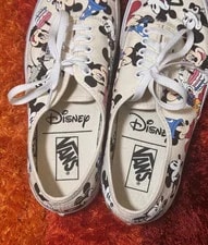 Vans Authentic Disney Mickey Mouse Birthday Shoes - 8.5, 10 3
