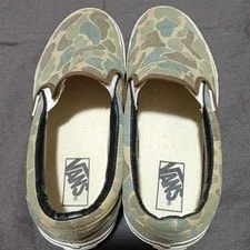 9.0US Vans Slip-On Camouflage Pattern Vhtf LTD Collection Original S 3