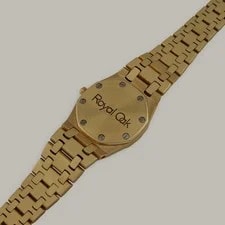 18K Audemars Piguet Mini Royal Oak 6007BA Diamond Dial 3