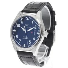 IWC Pilot's Mark Xviii IW326501 41mm SS Black Dial Automatic #C5510 2