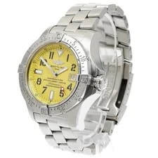 Breitling — Breitling Avenger Seawolf A17330 44mm SS Yellow Dial Automatic #C6043 — Watch — resale