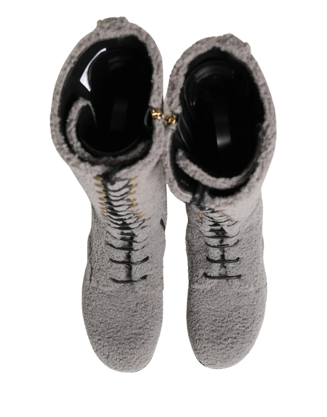 Dolce & Gabbana Lace Up Knee High 2