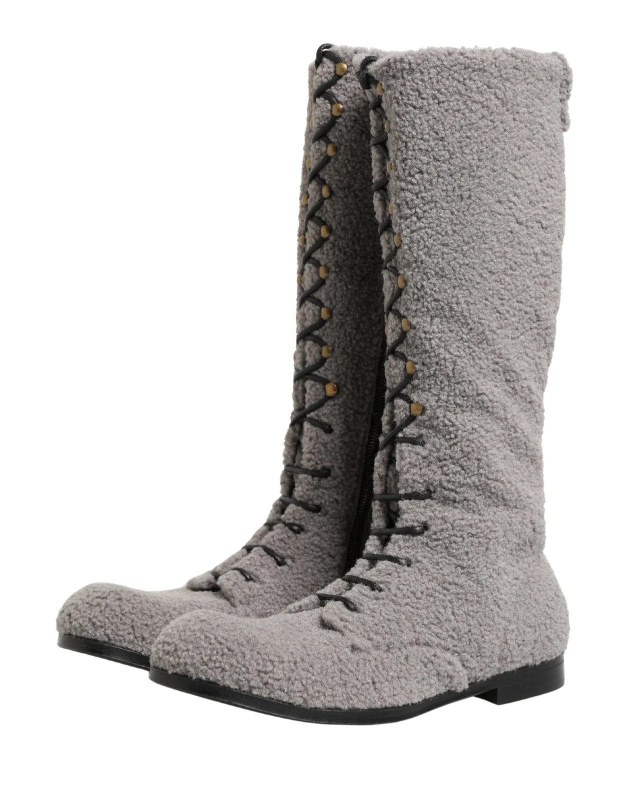 Dolce & Gabbana Lace Up Knee High 3
