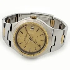 Tudor 9101/0 Prince Oyster Date Automatic Stainless Steel Gold Plating 2