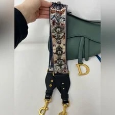 Dior Saddle Classic Medium Matte Guitar Strap 3