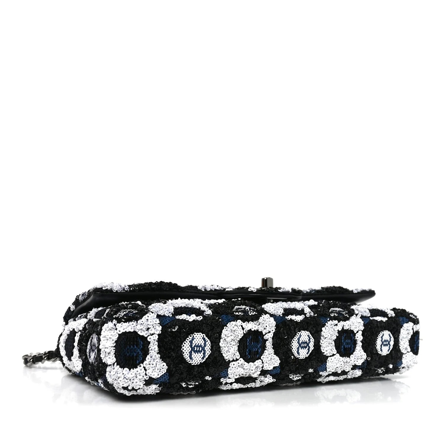 Sequin Embellished Flower East West Flap 4