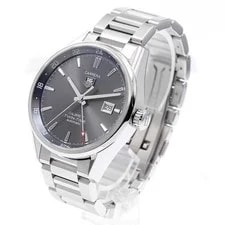 TAG Heuer Carrera Twin-time WAR2012.BA0723 41mm SS Gray #C8056 2