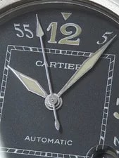 Cartier Pasha C W31043M7 35mm Black Dial Stainless Steel Sapphire Crystal #T286 4