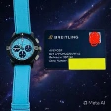 Breitling Avenger B01 Chronograph 42 Night Mission SB0146101L1X1 4