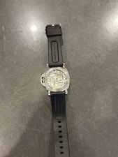 Panerai Luminor Black With Rubber Strap - PAM00111 4
