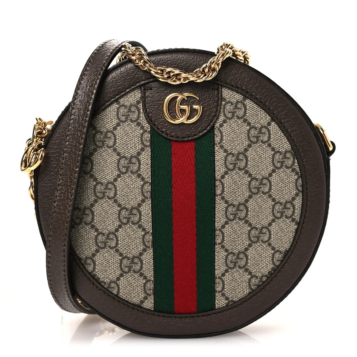 Gucci — Web Mini Ophidia Round — Handbag — resale