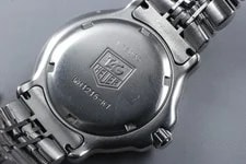 Tag Heuer 6000 WH1215-K1 Navy Blue Dial 35mm Date Quartz Near 4