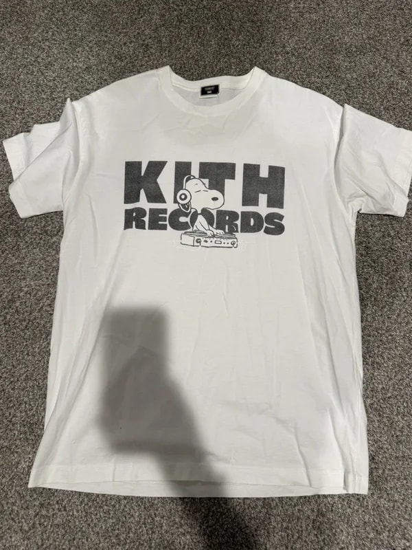 KITH — Kith X Snoopy DJ Tee — streetwear — resale