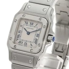 Cartier W20056D6 Santos Galbee SM SS From Japa 4