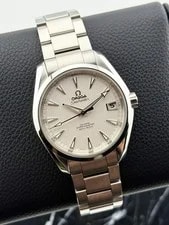Omega — Omega Seamaster Aqua Terra 38.5mm White Teak Automatic 231.10.39.21.02.001 Clean — Watch — resale