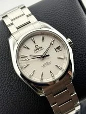 Omega Seamaster Aqua Terra 38.5mm White Teak Automatic 231.10.39.21.02.001 Clean 2