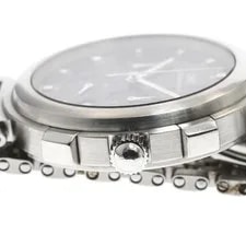 IWC Schaffhausen DA Vinci SL IW372806 37mm SS Black Dial Quartz #C545 2