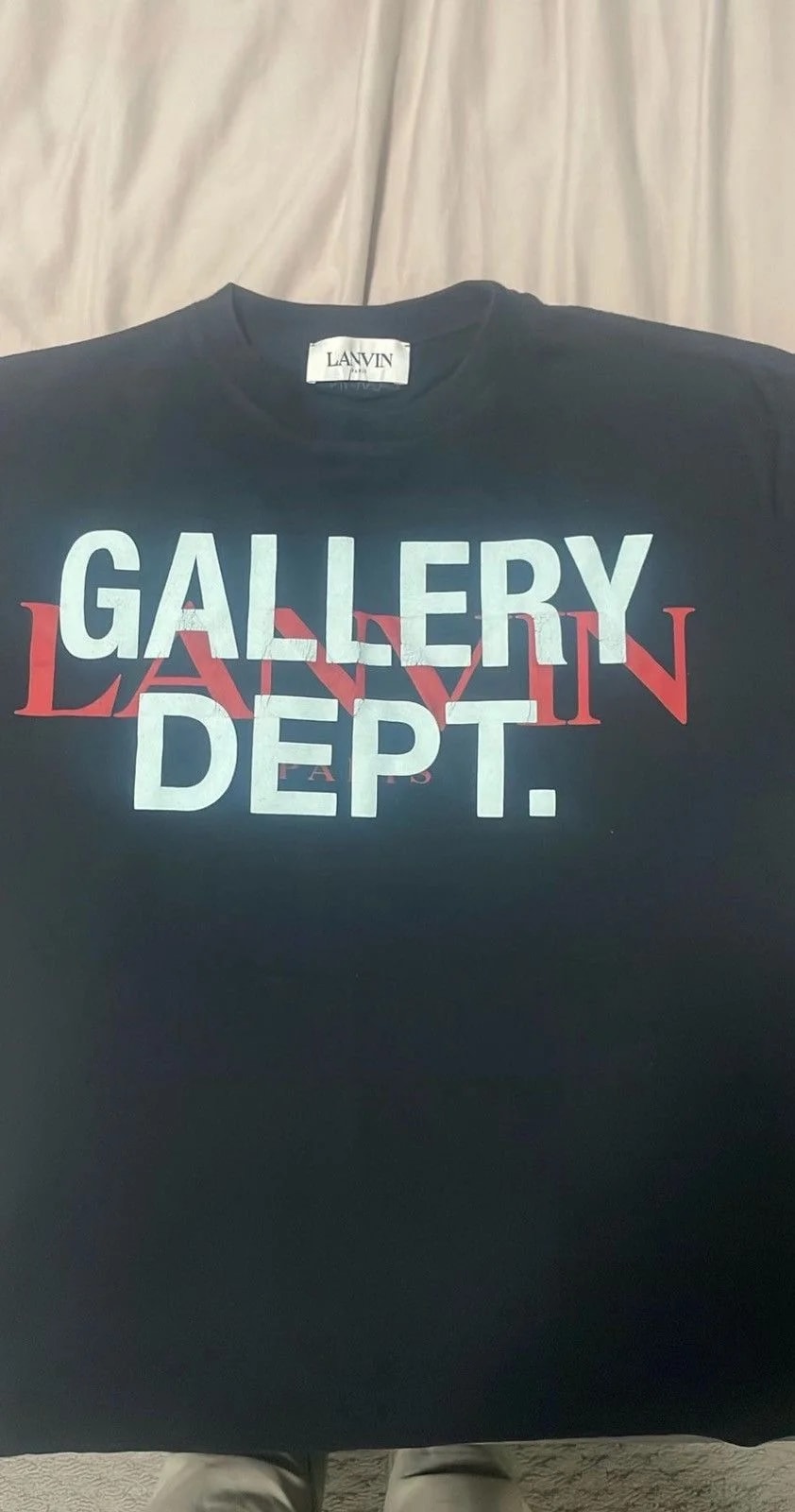 Lanvin — Lanvin X Gallery Dept. Tee — streetwear — resale