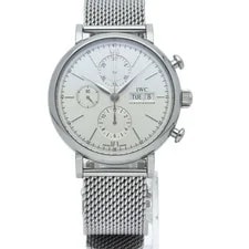 IWC Port Fino Chronograph IW391009 Stainless Steel mensWatch Silver 2