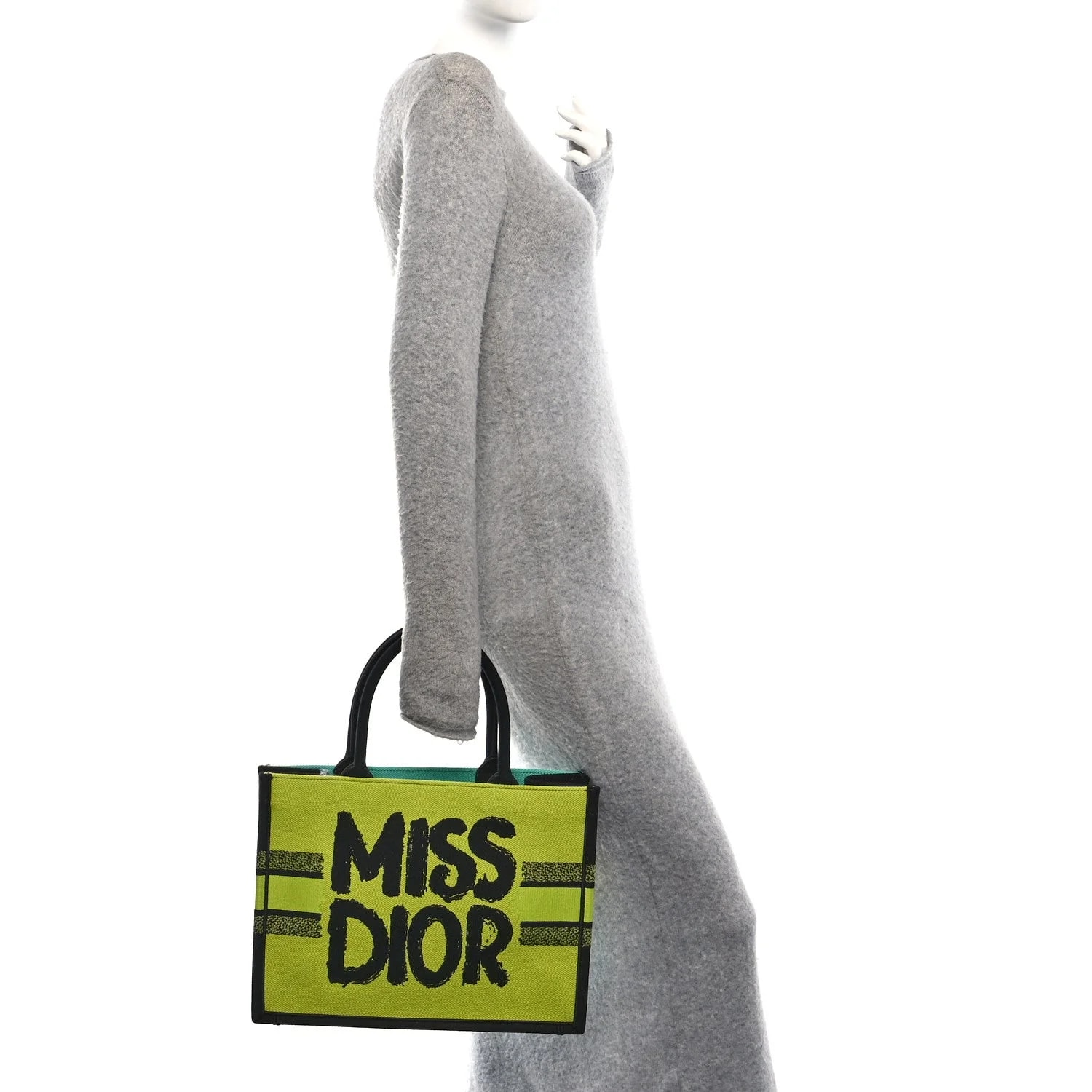 Embroidered Medium Miss Dior Graffiti Book Tote 2