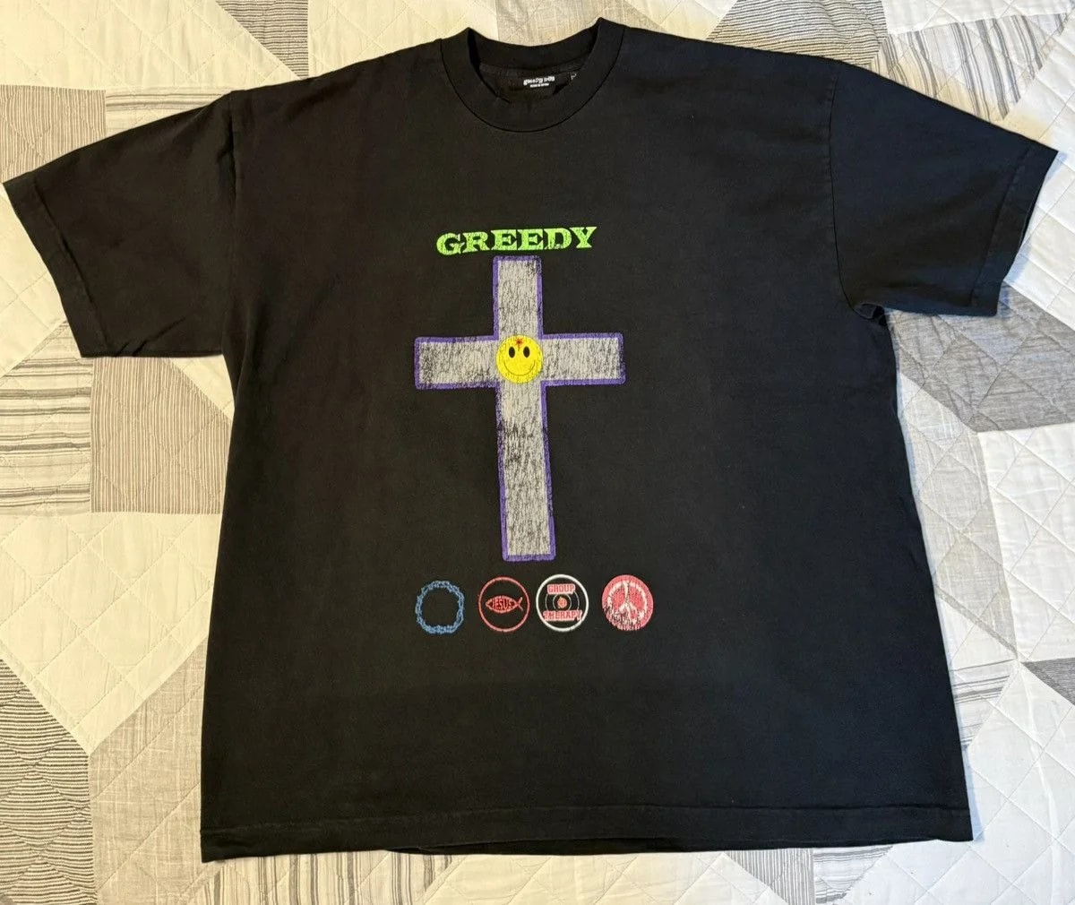 Greedy Unit Believer T-shirt — streetwear — resale