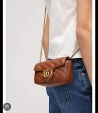 Gucci — Gucci GG Marmont Matelasse Crossbody Mini — Handbag — resale