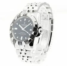 Tudor Hydronaut II 20030 41mm SS Silver Dial Automatic Date 2