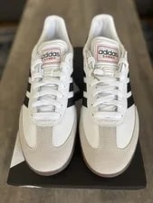 Size 11.5 - Adidas Samba Indoor Classic Cloud Core IH6001 New 3