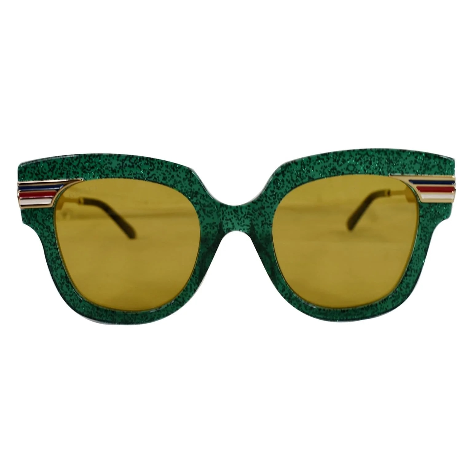 Gucci — Gucci Square Glitter Sunglasses GG0281S - Final Sale — Accessory — resale