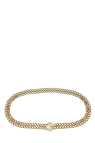 Chanel — Sunburst Double Chain Belt — Accessory — resale
