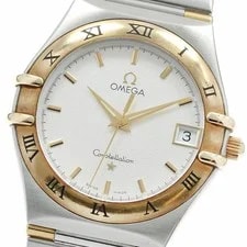 Omega — Omega Constellation Date Half Bar Quartz ’S B Grade From Japan — Watch — resale